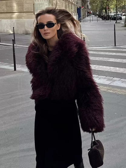 Fatima Faux Fur Jacket