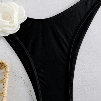 Flower Bandeau Bikini