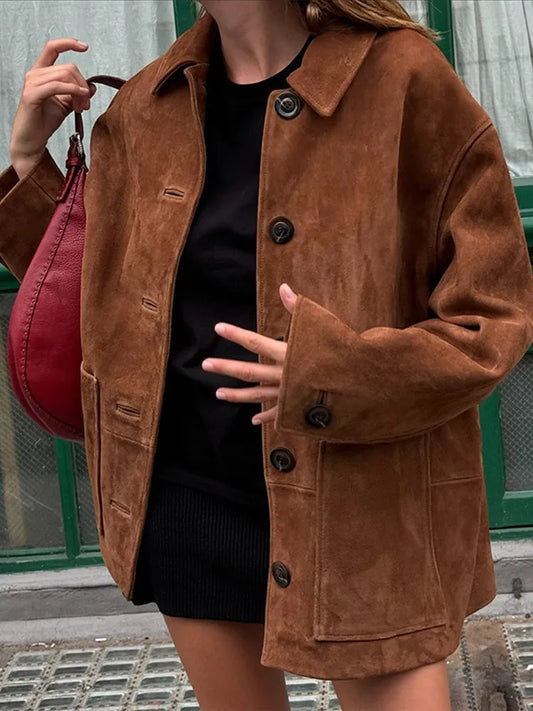 Antonia Brown Loose Jacket