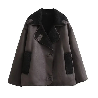 Mireia Faux Leather Jacket
