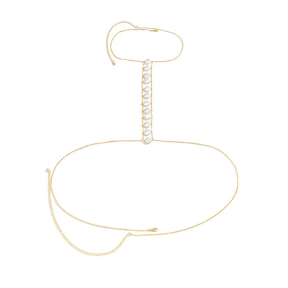 Bohemia Pearl Chest Necklace