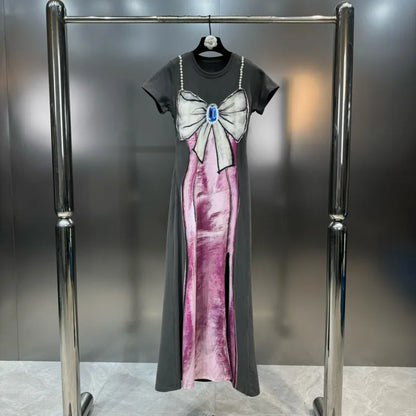 Pearls Long Dress