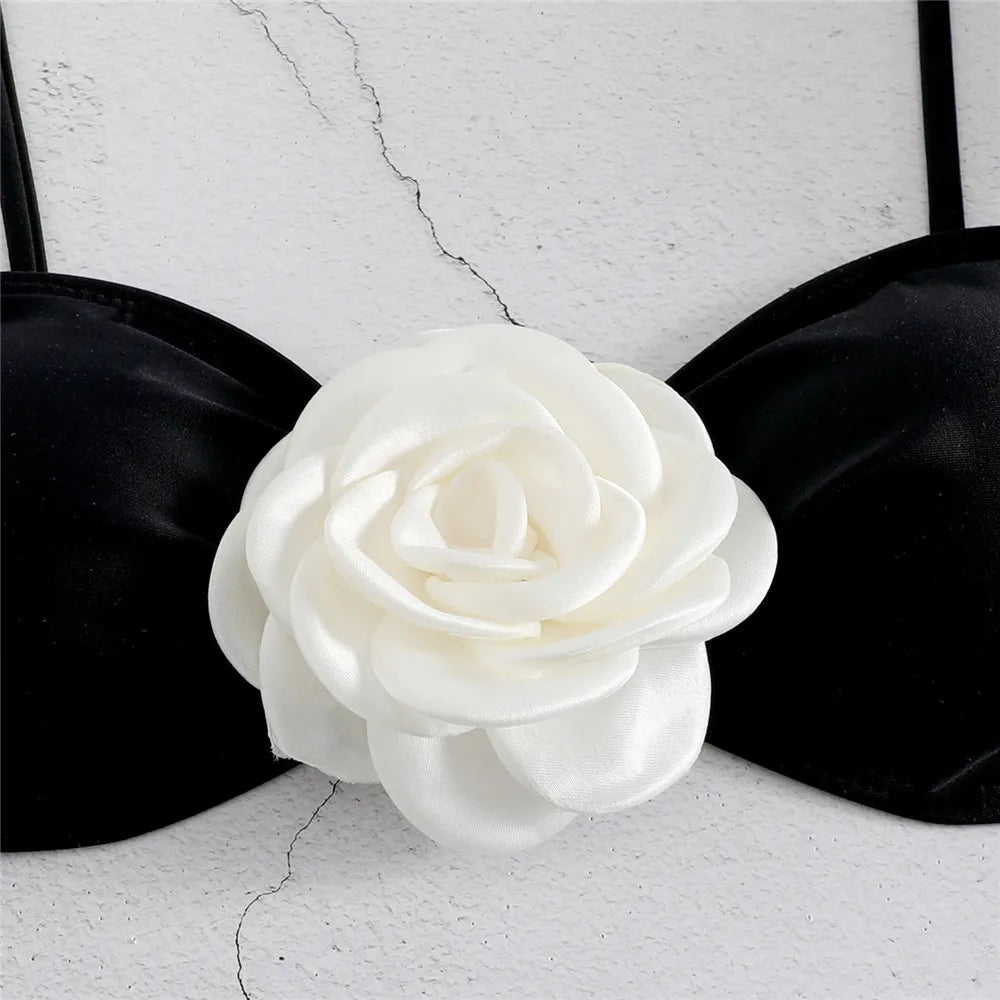 Flower Bandeau Bikini
