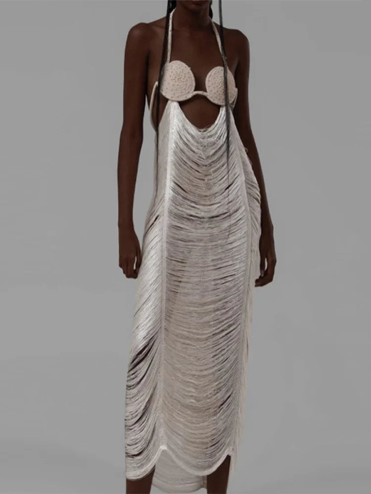Halter Long Dress
