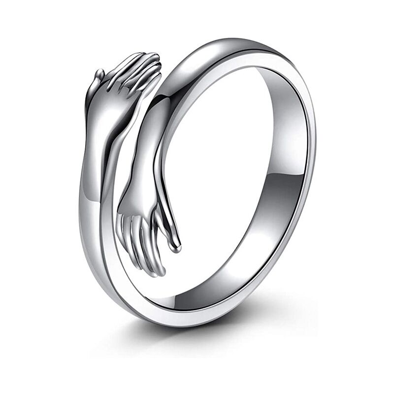 Couple Hug Ring