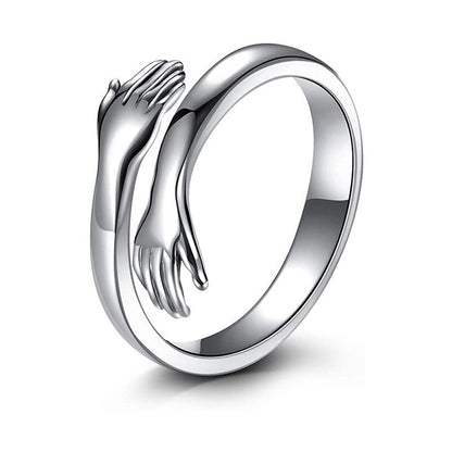 Couple Hug Ring