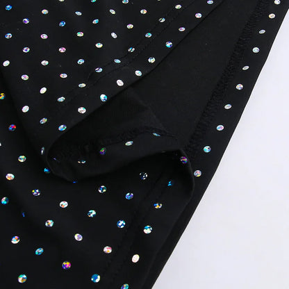 Glitter Bodycon Maxi Dress