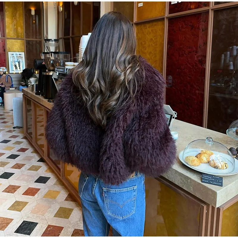 Fatima Faux Fur Jacket