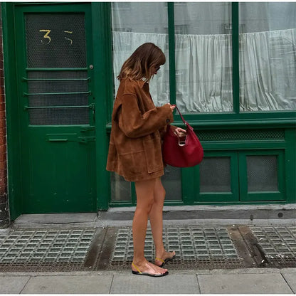 Antonia Brown Loose Jacket