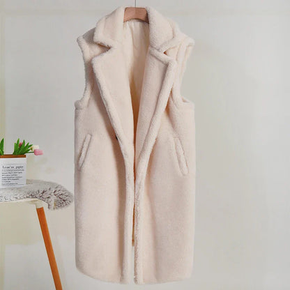 Long Fur Vest