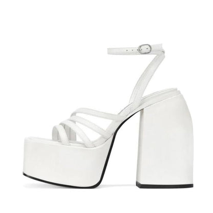 Ava Leather Heels