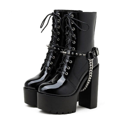 Chain High Heels
